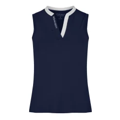 Röhnisch Abby Sleeveless Top Blå Navy-White Sale