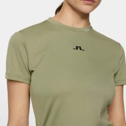 J.Lindeberg Ada T-Shirt Oil-Green Sale
