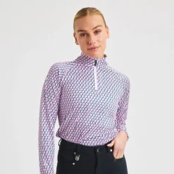 Röhnisch Addy Long Sleeve Logo-Rose Outlet