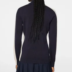 J.Lindeberg Adia Knitted Sweater Blå JL Navy New