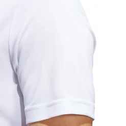 Adidas Adi Performance Polo Shirt Vit White New