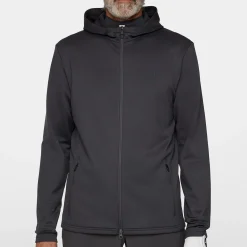 J.Lindeberg Aerial Full Zip Hood Asphalt Sale