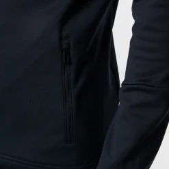 J.Lindeberg Aerial Quarter Zip Mid Layer Blå JL Navy Outlet