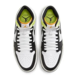 Nike Air Jordan I High G M Golf White-Black-University Gold-Volt Hot