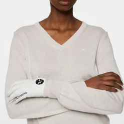 J.Lindeberg Amaya Knitted Sweater Moonbeam Sale