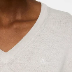 J.Lindeberg Amaya Knitted Sweater Moonbeam Sale