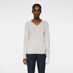 J.Lindeberg Amaya Knitted Sweater Moonbeam Sale