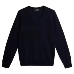 J.Lindeberg Amaya Knitted Sweater Blå JL Navy