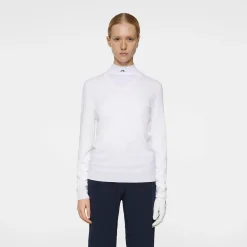J.Lindeberg Amaya Knitted Sweater Vit White Best