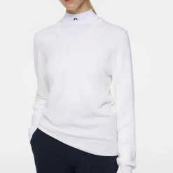 J.Lindeberg Amaya Knitted Sweater Vit White Best