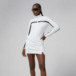 J.Lindeberg Amelie Mid Golf Skirt Vit White Best