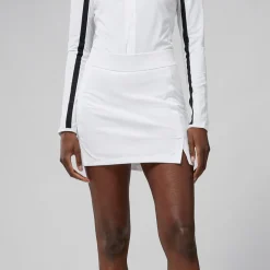 J.Lindeberg Amelie Mid Golf Skirt Vit White Best