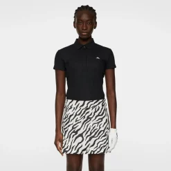 J.Lindeberg Amelie Mid Print Skirt Tour-Tiger-Moonbeam-M