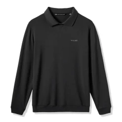 Travis Mathew Amenities Collar Cre Svart Black