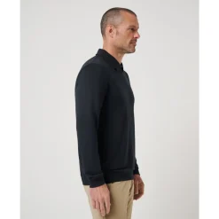 Travis Mathew Amenities Collar Cre Svart Black