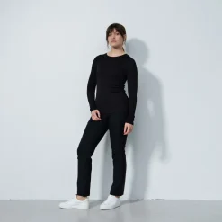 Daily Sports Ancona Ls Round Neck Svart Black New