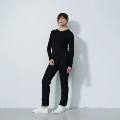 Daily Sports Ancona Ls Round Neck Svart Black New
