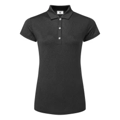 FootJoy Animal Print Cap Sleeve Lisle Svart Black New