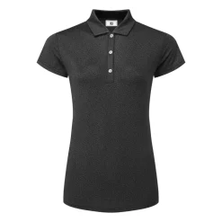 FootJoy Animal Print Cap Sleeve Lisle Svart Black New