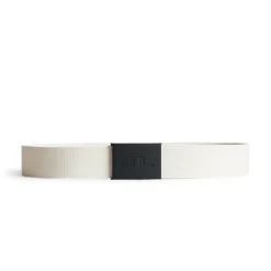 J.Lindeberg Arvo Webbing Belt Vit White Sale