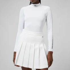 J.Lindeberg Asa Soft Compression Top Vit White Hot