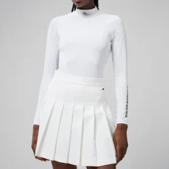 J.Lindeberg Asa Soft Compression Top Vit White Hot