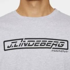 J.Lindeberg Baldwin T-Shirt Light-Grey-Melange Hot