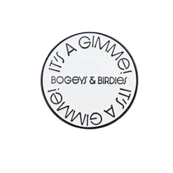 Bogeys & Birdies Ball Marker It´s A Gimme! Sale