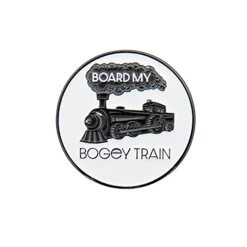 Bogeys & Birdies Ball Marker Board My Bogey Train Best