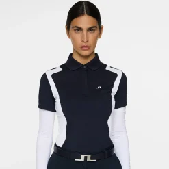J.Lindeberg Bea Polo Blå JL Navy Best