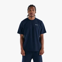 Malbon Golf Bermuda Baldwin Tee Blå Navy Outlet