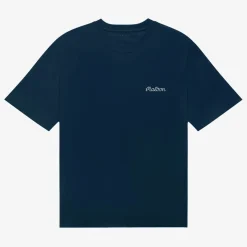 Malbon Golf Bermuda Baldwin Tee Blå Navy Outlet