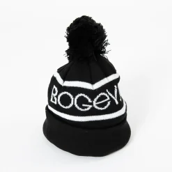 Bogeys & Birdies Bobble Hat Svart Vit Black/White Clearance