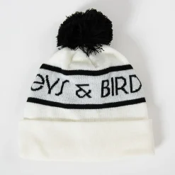 Bogeys & Birdies Bobble Hat Vit Svart White/Black Hot