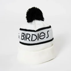 Bogeys & Birdies Bobble Hat Vit Svart White/Black Hot