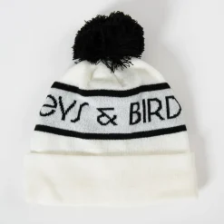 Bogeys & Birdies Bobble Hat Vit Svart White/Black Hot