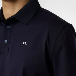J.Lindeberg Bridger Polo Blå JL Navy Outlet