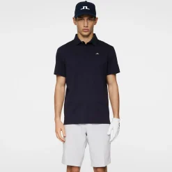 J.Lindeberg Bridger Polo Blå JL Navy Outlet