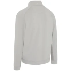 Callaway Brushed Rib 1/4 Zip Pullover Concrete-Htr Clearance