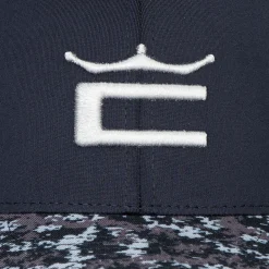 Cobra Camo Crown C Snapback Cap Blå Navy Blazer Discount