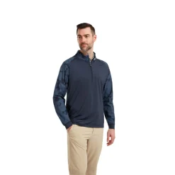 FootJoy Camo Floral HZ Midlayer Blå Navy Clearance