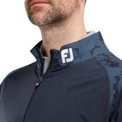 FootJoy Camo Floral HZ Midlayer Blå Navy Clearance