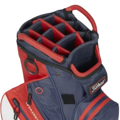 Titleist Cart 14 Stadry Vit Navy-Red-White Best