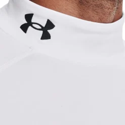 Under Armour CG Armour Fitted Mock Vit Vit (White 100) New