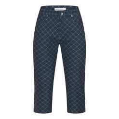 Röhnisch Chie Comfort Capri Micro-R-Check-Navy Sale