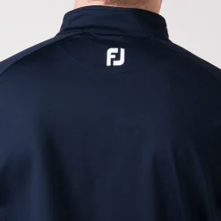 FootJoy Chill-Out Pullover Blå Navy Sale