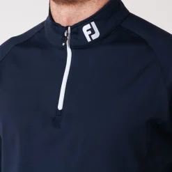FootJoy Chill-Out Pullover Blå Navy Sale