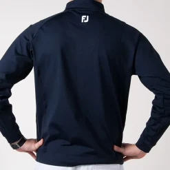 FootJoy Chill-Out Pullover Blå Navy Sale