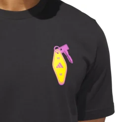 Adidas Chip In Nyc Graphic T-Shirt Svart Black Online