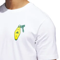 Adidas Chip In Nyc Graphic T-Shirt Vit White Online